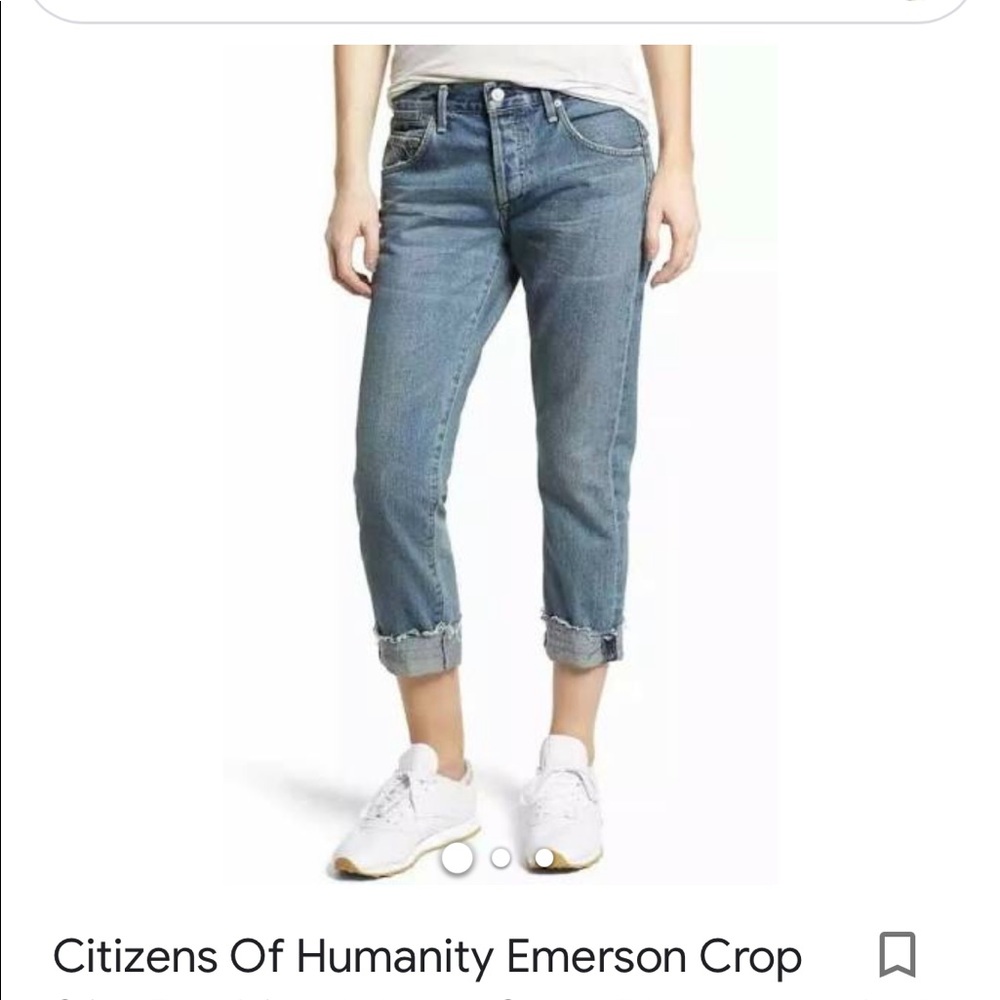 Citizens of humanity Emerson cop slim boyfriend. Size 27.